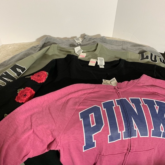 PINK Victoria's Secret Sweaters - Victoria’s Secret Jacket MEDIUM lot of 4 set E